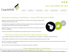 Tablet Screenshot of coachsme.co.uk